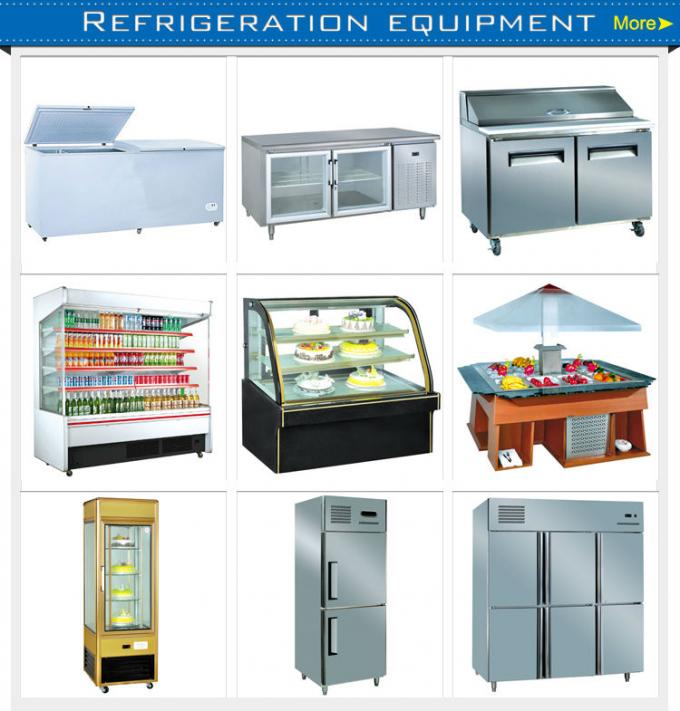 Equipamento de cozinha comercial de alta capacidade para refrigerantes ecológicos R134a ou R404A 2