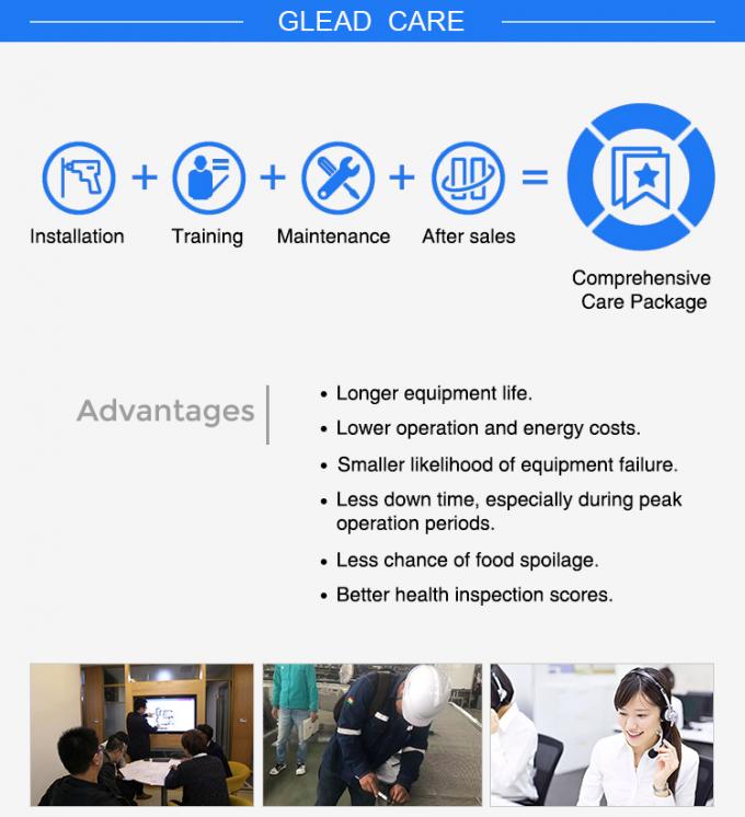 Equipamento de cozinha Glead O seu parceiro para soluções personalizadas de equipamento de refrigeração industrial para o seu negócio 10