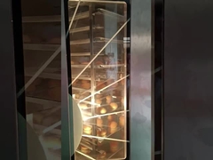 32 elétricos Tray Bread Baking Oven Gas Oven For Baking Food Production giratório