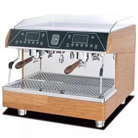 Máquina comercial do café do café da máquina italiana do café com dois grupos