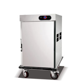 Mobile Large Commercial Food Warmer Cabinet With Wheels Stainless Steel
