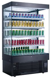 Série ereta dos armários 5 do congelador da exposição do supermercado dos refrigeradores da cortina de ar