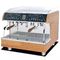 Máquina comercial do café do café da máquina italiana do café com dois grupos