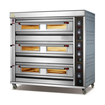 Forno de túnel de laboratório digital Glead Forcooking Pizza Paquistão Forno grande embutido a gás