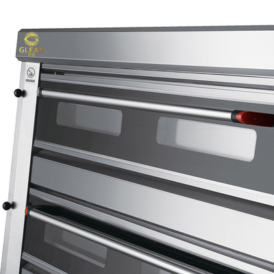 Forno de túnel de laboratório digital Glead Forcooking Pizza Paquistão Forno grande embutido a gás