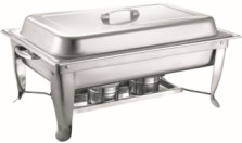 0.65mm espessura de panela Equipamento de cozinha comercial 9L Chafer Economia dobrável