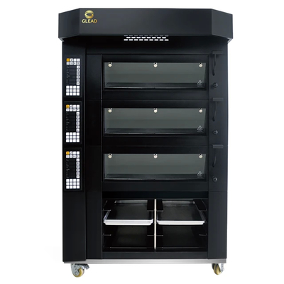Forno de cozimento de pizza com proteção de segurança 80L Elemento de aquecimento por volume 220/160 R/min