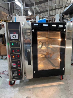 5 bandeja de aço inoxidável de cor Forno de panificação comercial Forno de convecção Dispositivo de aquecimento elétrico/gás