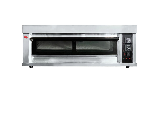 1 camada 2 bandejas de aço inoxidável Forno de panificação Elétrico 0.1kw 220V Equipamento de panificação comercial Produtividade