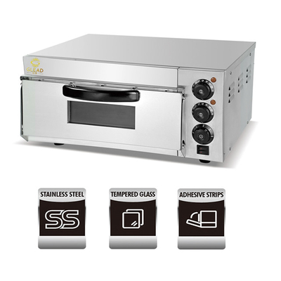 Equipamento de cozimento comercial de aço inoxidável para pizza/pão