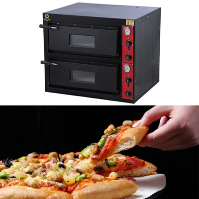 Forno Elétrico de Forno de Forno PZ-02 Equipamento Comercial 220-240V/50Hz-60Hz 8.4kw Potência