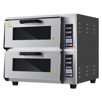 Equipamento de cozimento de pizza/pão de 2 camadas com pintura 220-240V 50HZ
