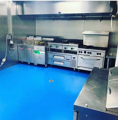 Equipamento de cozinha de aço inoxidável GL-RS-6 NG/LPG 3.95/5.66Kg/h Consumo de gás