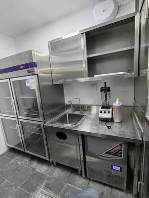 Forno de combustível de aço inoxidável comercial para restaurantes pesados
