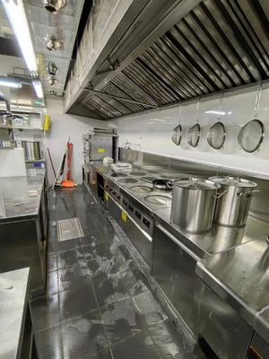 Forno de combustível de aço inoxidável comercial para restaurantes pesados