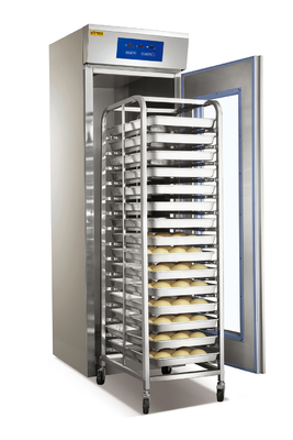 Aço inoxidável elétrico personalizável 13 bandeja Proofer Versão de vidro grande 2.6KW Potência