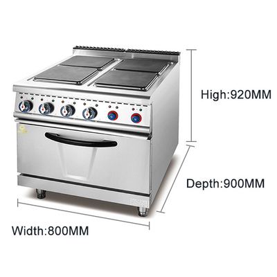 Equipamento de cozinha para restaurantes elétricos de aço inoxidável comercial de 21 kW