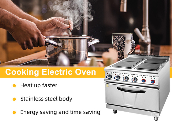 Equipamento de cozinha para restaurantes elétricos de aço inoxidável comercial de 21 kW