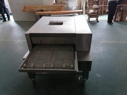 Forno de cozimento de pizza Equipamento de gás de aço inoxidável 220V 0,1kw Potência