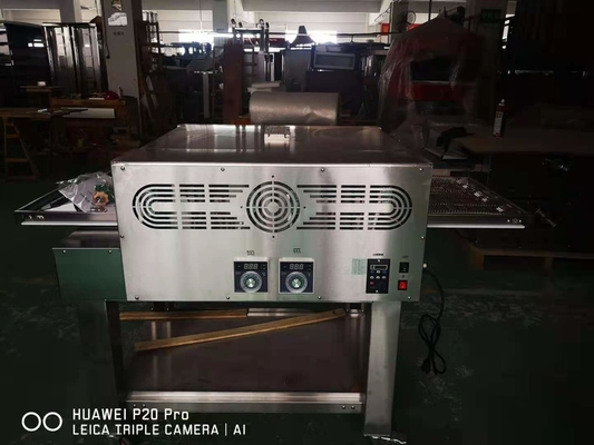 Forno de cozimento de pizza Equipamento de gás de aço inoxidável 220V 0,1kw Potência