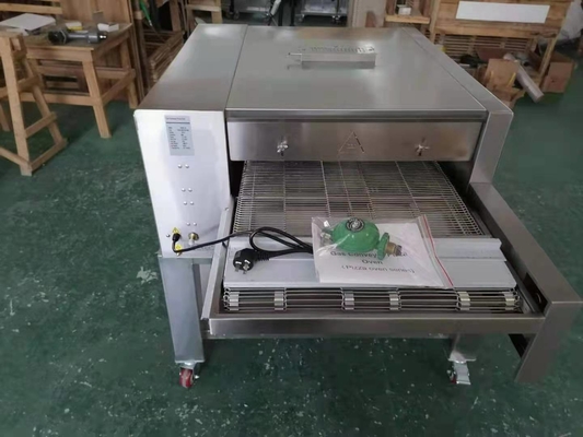 Forno de cozimento a gás comercial 220V/50Hz GPL GNL 0-400.C Temperatura 80kg Peso líquido