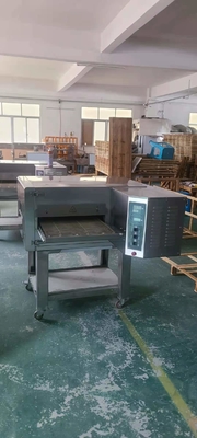Forno de cozinha de pizza a GLP 3N-380V/50Hz Equipamento comercial com base de mármore