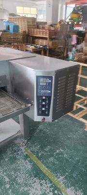 Forno de cozinha de pizza a GLP 3N-380V/50Hz Equipamento comercial com base de mármore