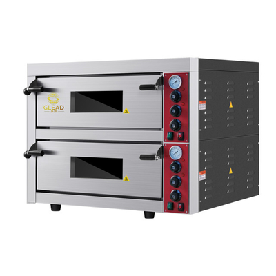 Forno de cozinha de pizza comercial com 9kW de potência 3N-380V/220-240V Voltagem 115kg de peso.