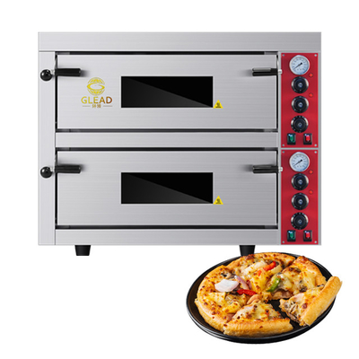 Forno de cozinha de pizza comercial com 9kW de potência 3N-380V/220-240V Voltagem 115kg de peso.