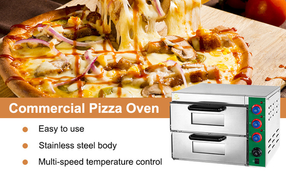 Equipamento de cozimento comercial para pizzaria Temperatura 50-350C Dimensão de contorno 560*556*435mm