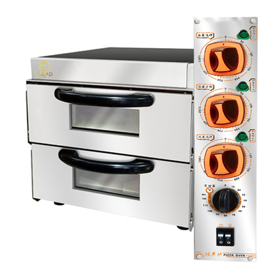 Equipamento de cozimento comercial de 33 kg para cozimento de pizza com função versátil