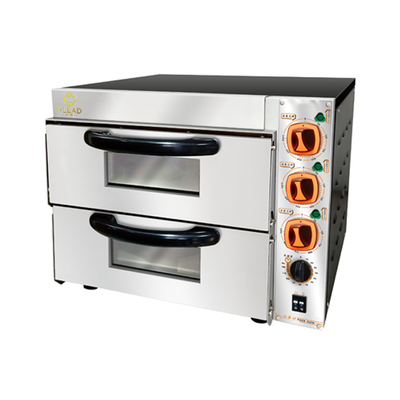 Equipamento de cozimento comercial de 33 kg para cozimento de pizza com função versátil