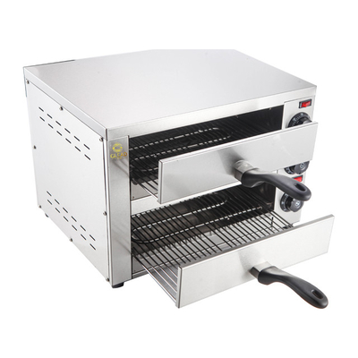 Forno de pizza elétrico de 16 polegadas para padaria Equipamento de cozimento de qualidade comercial