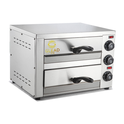 Forno de pizza elétrico de 16 polegadas para padaria Equipamento de cozimento de qualidade comercial