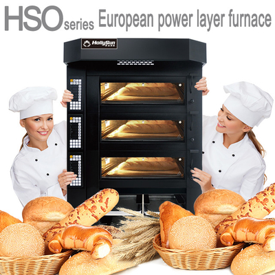 Capacidade Forno Elétrico para Fornar Pizza 20,7kw Equipamento Comercial 6 bandejas 380V 50HZ