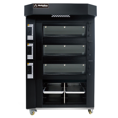 Capacidade Forno Elétrico para Fornar Pizza 20,7kw Equipamento Comercial 6 bandejas 380V 50HZ