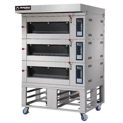 Capacidade Forno Elétrico para Fornar Pizza 20,7kw Equipamento Comercial 6 bandejas 380V 50HZ