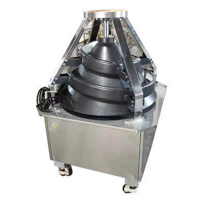 Eficiência Aço inoxidável 304 linha de produção de padaria divisor de massa contínua 380V 50HZ tensão