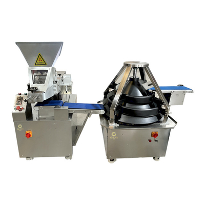 Eficiência Linha de produção de padaria para 8000pcs/hora Saída 15~600g Peso redondo 380V 50HZ Voltagem
