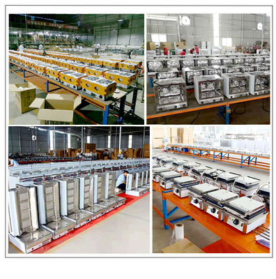 Equipamento de cozinha para restaurantes a gás de aço inoxidável 800×900×850 70
