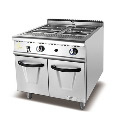800×900×850 70 Consumo de gás Equipamento de cozinha de restaurante para cozinhar em grande volume