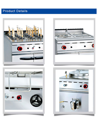 Consumo de gás GLP/GNL 1,58/2,28Kg/h Equipamento de cozinha de restaurante com capacidade de 100Kg