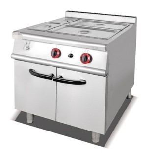 Consumo de gás GLP/GNL 1,58/2,28Kg/h Equipamento de cozinha de restaurante com capacidade de 100Kg
