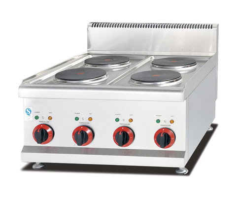 Forno a gás comercial com 4 queimadores para fogão a gás de chão de sopa - faixa de temperatura 100-400 ° F