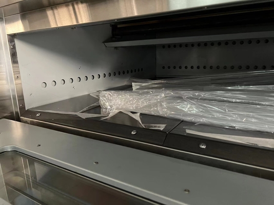 16 bandejas Capacidade Forno de panela de panificação a gás 220V50HZ 0,3KW Potência