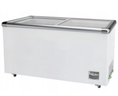 Equipamento de refrigeração de congelador de caixa industrial de 55 kg de capacidade com dupla temperatura e recurso de congelamento rápido