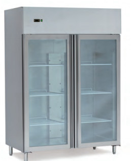 Equipamento de refrigeração industrial Armário refrigerado Temperatura 2.C ~ 8.C Segure 2pcs GN1 / 1 Pan 220V / 50Hz.