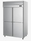 Equipamento de refrigeração industrial 220V 50Hz Temperatura 2C-8C Gabinete refrigerado com GN1/1 Pan modular