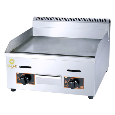 Grelha de gás profissional para cozinhas comerciais 11.7kw Equipamento de cozinha pesado