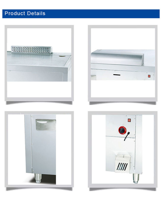 Equipamento comercial de processamento de carne de 1200x800x850 mm com 10 kW de potência